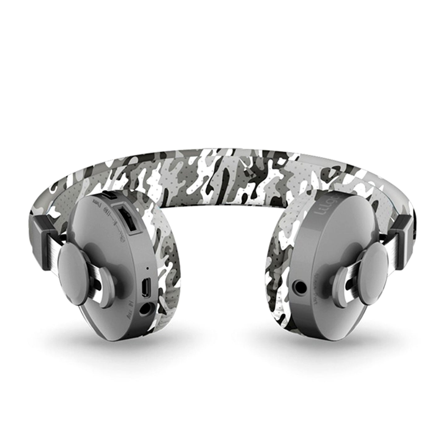LilGadgets Untangled Pro Premium Children's Wireless Headphones Snow Camo V185-LGUT07SC