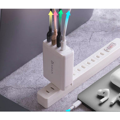 Omnia Pro 100W Most Powerful Compact Fast Charger USB-C USB-A White MacBook Laptop iPad iPhone V185-PROWHITE