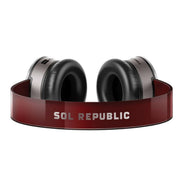 SOL Republic Tracks HD High Def V10 Headphones On Ear Wired Red V185-RED124103