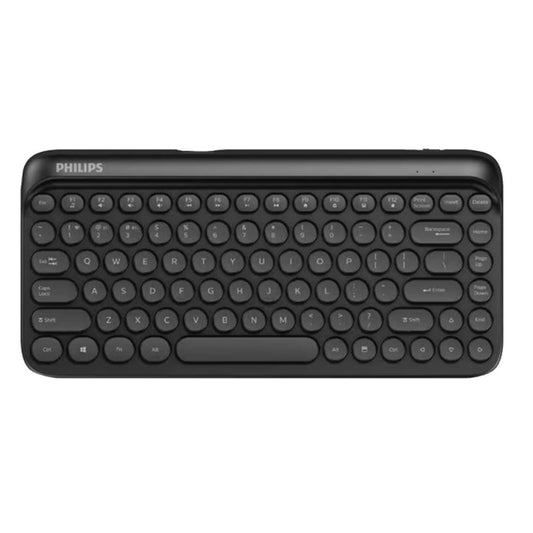 Philips Wireless Compact Keyboard BT 2.4Ghz Bluetooth Multi Device SPK6624 V185-SPK6624