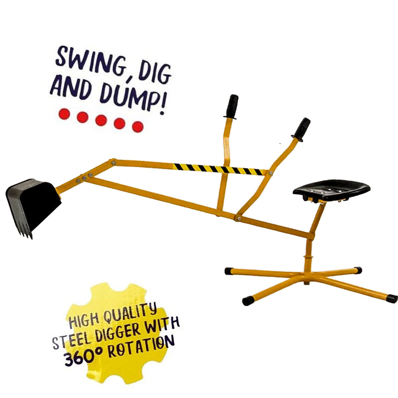 Multi Action Metal Sand Digger Backyard Sandpit Toy V185-TLB7084