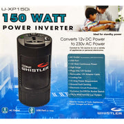 Compact 150W Car Caravan Power Inverter 12v 240v AC DC Sine Wave Can Cup Holder Size V185-UXP150