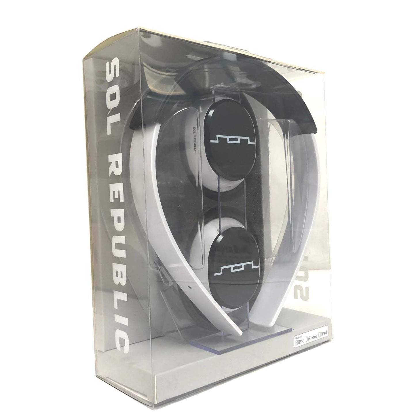 SOL Republic Master Tracks X3 Over-Ear Headphones Wired White V185-WHT1601-32
