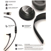 SOL Republic Master Tracks X3 Over-Ear Headphones Wired White V185-WHT1601-32