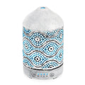 activiva 100ml Metal Essential Oil and Aroma Diffuser-Vintage White V186-ACA-AD-S2