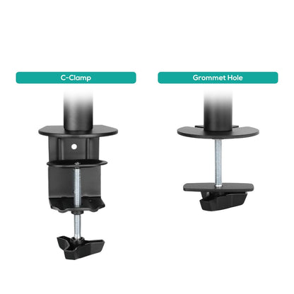 activiva Triple-Screen Articulating Monitor Arm V186-ACA-BMA-TC01K