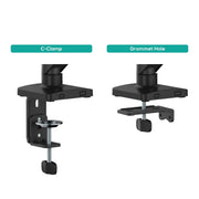 activiva Ergolife Single-Screen Gas Spring Monitor Arm V186-ACA-MMA-SGC22K