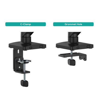 activiva Ergolife Single-Screen Gas Spring Monitor Arm V186-ACA-MMA-SGC22K