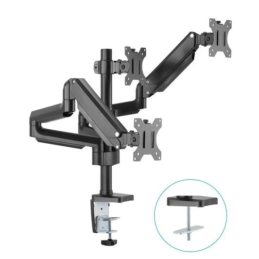 activiva ErgoLife Triple Monitor Screen Gas Spring Monitor Arm V186-ACA-MMA-TGC01K