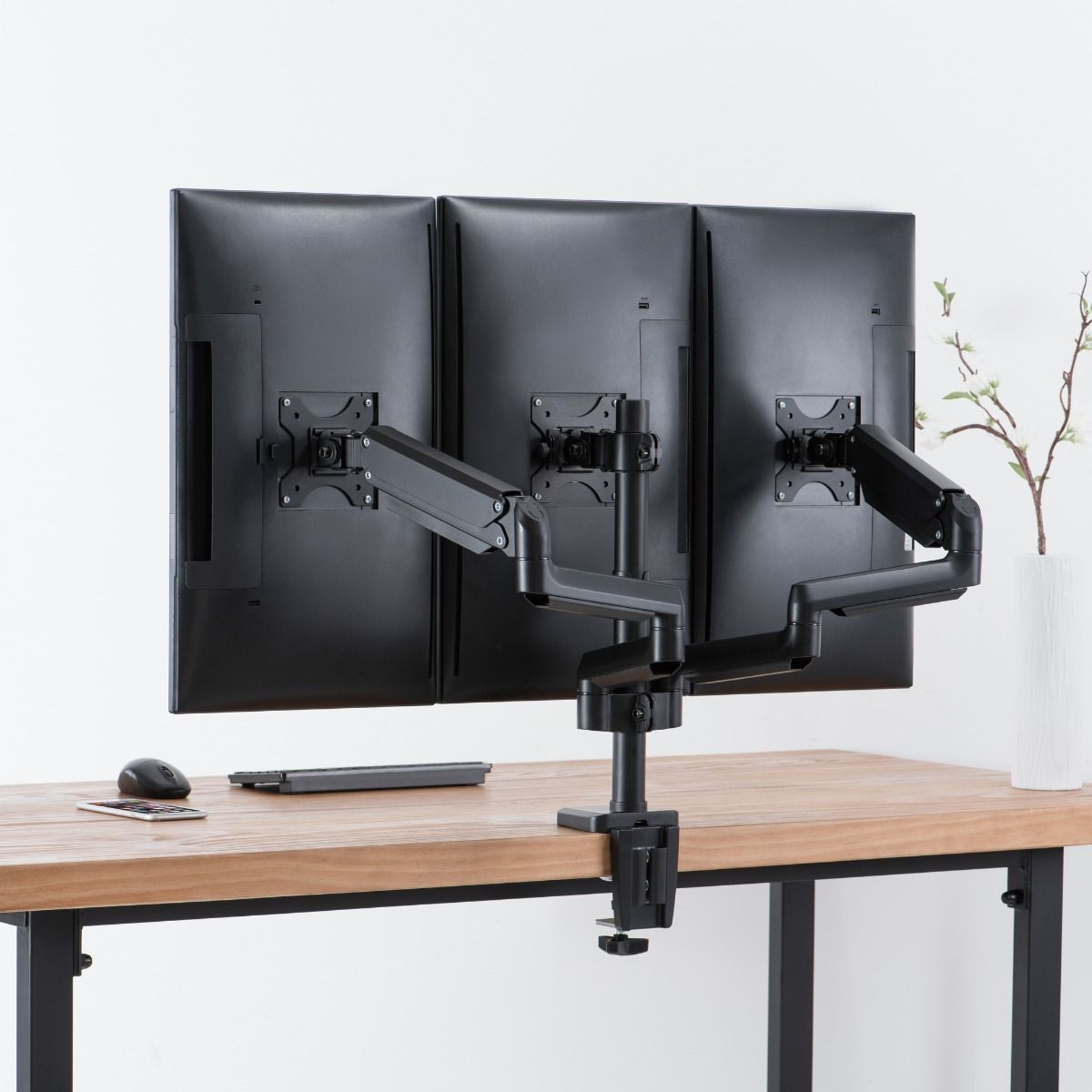 activiva ErgoLife Triple Monitor Screen Gas Spring Monitor Arm V186-ACA-MMA-TGC01K