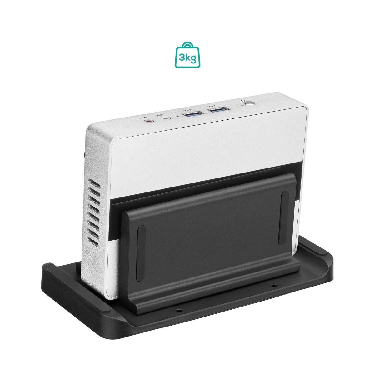 activiva Multifunctional Thin Client / NUC / Mini-PC Mount Stand V186-ACA-MNT-CPU02K