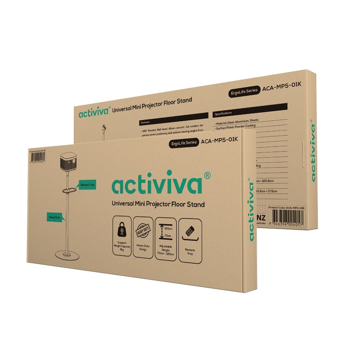 activiva Universal Mini Projector Floor Stand V186-ACA-MPS-01K