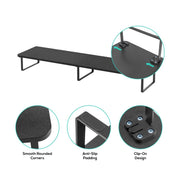 activiva Black Dual Monitor Riser V186-ACA-MSTD-03BLK