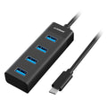 mbeat 4-Port USB-C Hub with USB-C DC Port V186-MB-C3H-5K