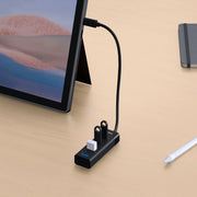 mbeat 4-Port USB-C Hub with USB-C DC Port V186-MB-C3H-5K
