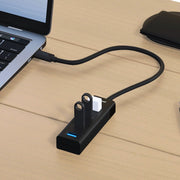 mbeat 4-Port USB-C Hub with USB-C DC Port V186-MB-C3H-5K