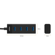 mbeat 4-Port USB-C Hub with USB-C DC Port V186-MB-C3H-5K