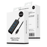 mbeat 4-Port USB-C Hub with USB-C DC Port V186-MB-C3H-5K