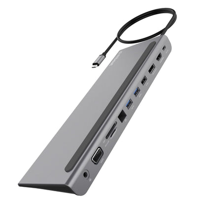 mbeat 11-in-1 Multiport USB-C Dock with HDMI, DisplayPort & VGA V186-MB-DOCK-D11