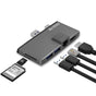mbeat Edge Pro Multifunction USB- C Hub with LAN for Microsoft Surface Pro Gen 5/6 V186-MB-EGE-P68GRY