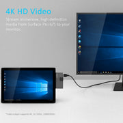 mbeat Edge Pro Multifunction USB- C Hub with LAN for Microsoft Surface Pro Gen 5/6 V186-MB-EGE-P68GRY