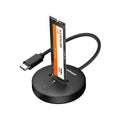 mbeat H1 USB 3.2 Gen2 10Gbps M.2 NVMe & SATA SSD Mini Dock (Black) V186-MB-HDD-M2H1BK