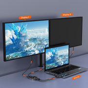 mbeat 8K Bi-directional HDMI 2.1 Switch 2 In 1 Out/1 In 2 Out V186-MB-HDMI-SW8K21