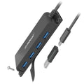 mbeat Mountable 4-Port USB-C Hub V186-MB-HUB-E04