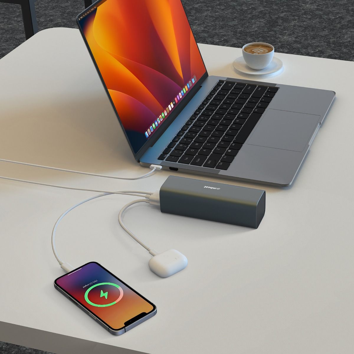 mbeat Gorilla Power 27000mAh USB-C PD 140W Power Bank for Laptop/Tablet/Smartphone V186-MB-PBUC-27000