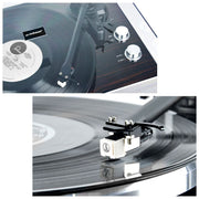 mbeat Hi-Fi Bluetooth Turntable (MMC, USB, Anti-skating, Preamplifier) - Macassar Ebony V186-MB-PT-18K