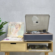 mbeat Hi-Fi Turntable with Built-In Bluetooth Receiving Speaker V186-MB-PT-38AWT