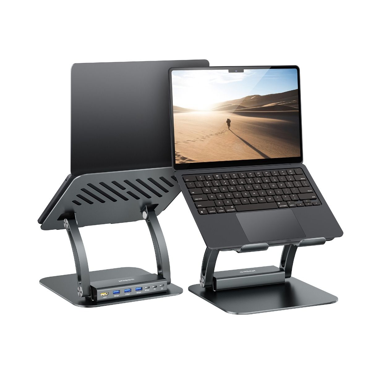 mbeat Stage P6 Laptop Stand with USB-C Dock V186-MB-STD-P6GRY
