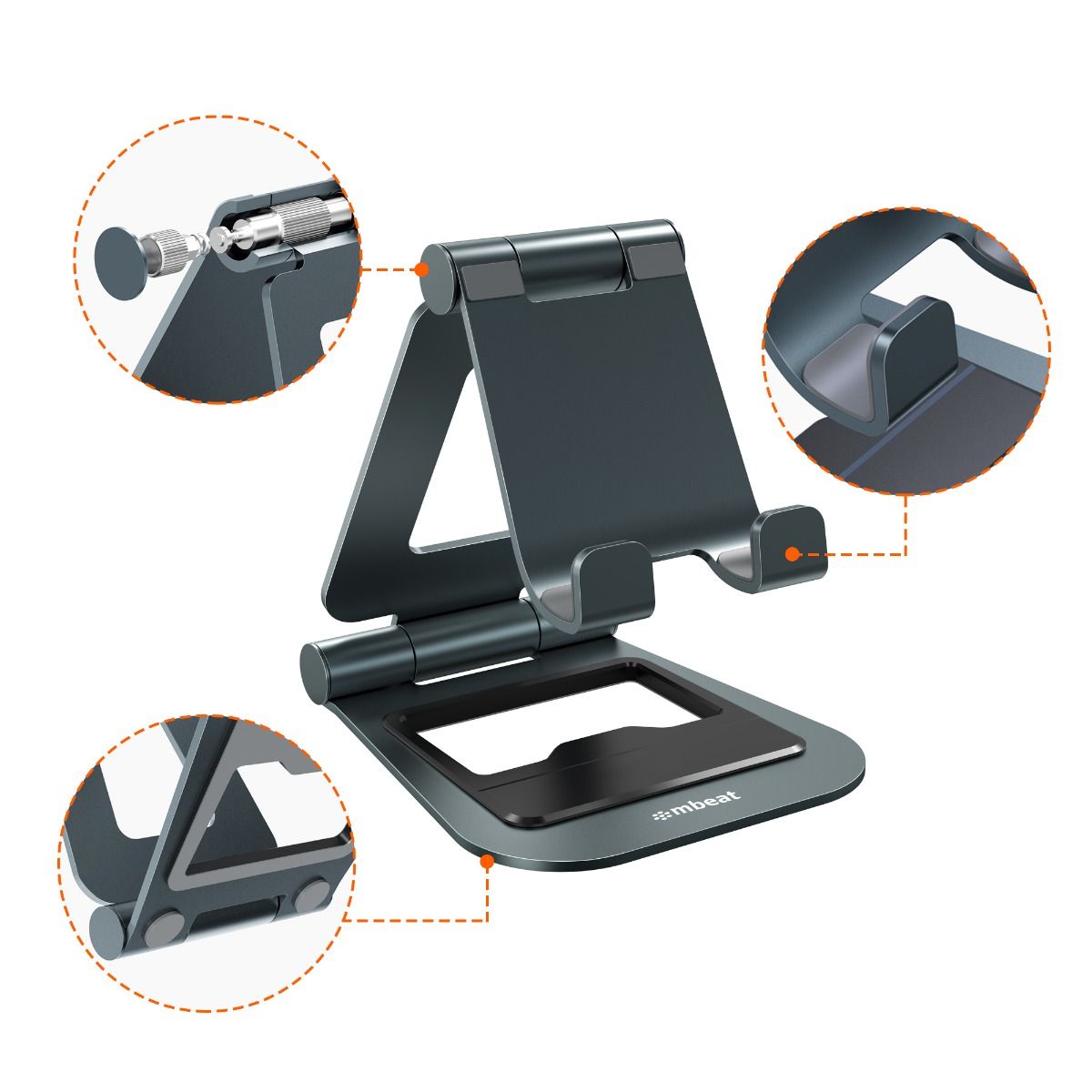 mbeat Stage S4 Mobile Phone and Tablet Stand V186-MB-STD-S4GRY