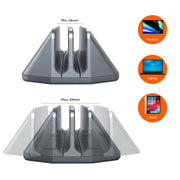 mbeat Stage S5 Adjustable Dual Bay Tablet, Laptop and MacBook Vertical Stand V186-MB-STD-S5GRY