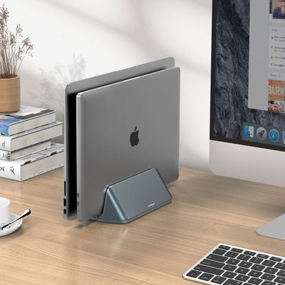 mbeat Stage S5 Adjustable Dual Bay Tablet, Laptop and MacBook Vertical Stand V186-MB-STD-S5GRY