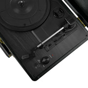 mbeat Woodstock Black Retro Turntable V186-MB-TR89BLK