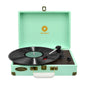mbeat Woodstock Tiffany Blue Retro Turntable V186-MB-TR89TBL