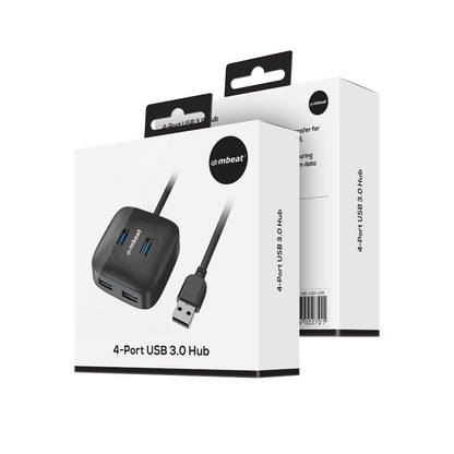 mbeat 4-Port USB 3.0 Hub V186-MB-U3H-01K