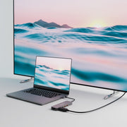 mbeat Elite 9-in-1 USB-C Multiport Hub with Built-in M.2 NVMe SSD Enclosure V186-MB-UCD-HS9