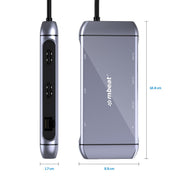 mbeat Elite X11 Dual HDMI USB-C Multifunction Docking Station V186-MB-UCD-X11