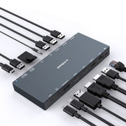 mbeat 15-in-1 Triple Display USB-C Dock (2 x HDMI & 1 x Display Port) V186-MB-UCD-X15
