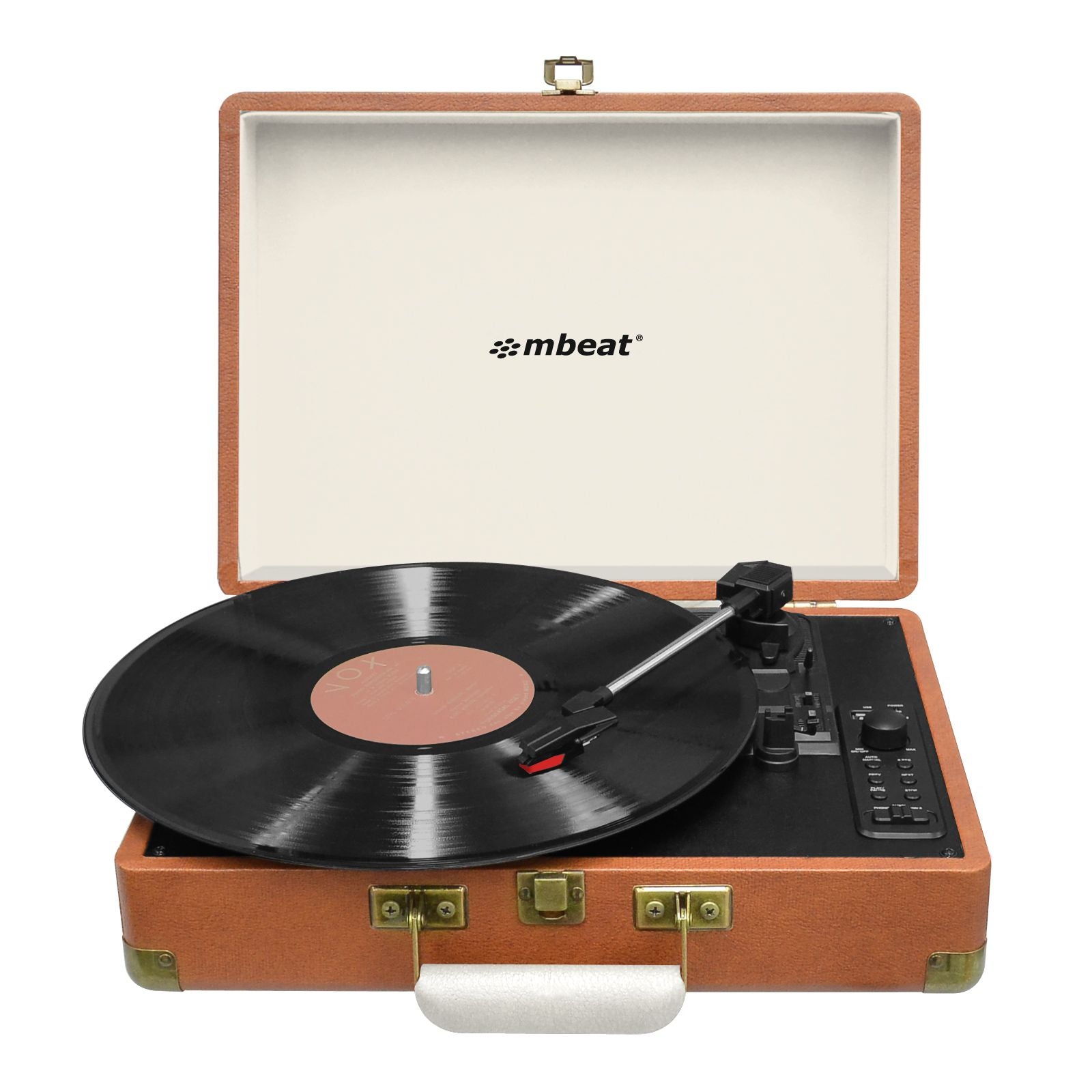 mbeat Aria Retro Turntable with Bluetooth & USB Disk Record V186-MB-USBTR128