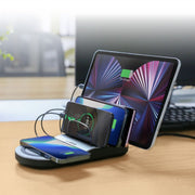 mbeat Gorilla Power 50W Qi Certified Multi-Device USB & Wireless Charging Dock V186-MB-UWC-5K