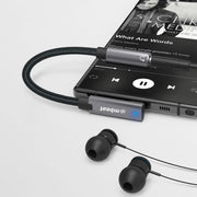 mbeat Elite USB-C to 3.5 Audio Adapter - Space Grey V186-MB-XAD-C35AUX