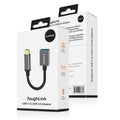 mbeat Tough Link USB-C to USB 3.0 Adapter with Cable - Space Grey V186-MB-XAD-CU30