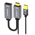 mbeat Tough Link HDMI to DisplayPort Adapter with USB Power V186-MB-XAD-HDDPU