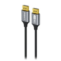 mbeat Tough Link 1.8m 16K DP to DP Cable - Space Grey V186-MB-XCB-16KDP18