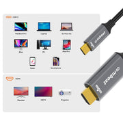 mbeat Tough Link 8K 1.8m USB-C to HDMI Cable V186-MB-XCB-8K18CHD