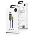 mbeat Tough Link 1.8m 4K USB-C to Display Port Cable - Space Grey V186-MB-XCB-CDP18