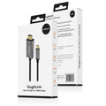 mbeat Tough Link 1.8m 4K USB-C to HDMI Cable - Space Grey V186-MB-XCB-CHD18